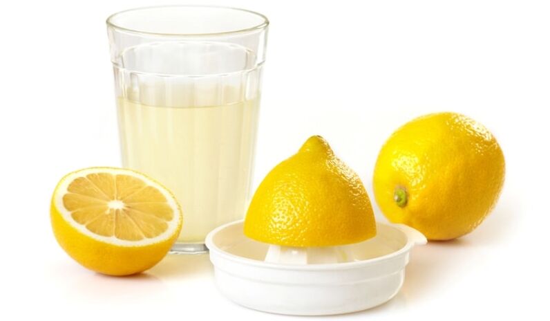 Parasites lemon juice