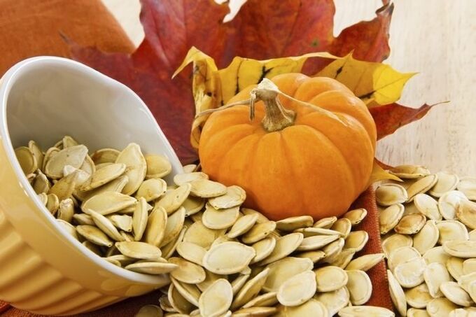 Pumpkin seeds for the treatment and prevention of parasitic diseases.